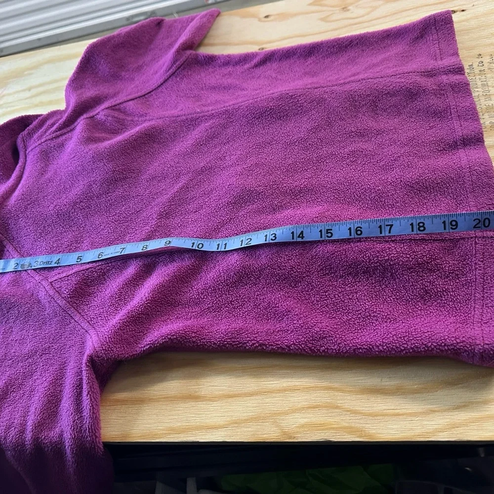 Columbia Girls 10/12 Purple Fleece‎ Jacket Full Zip Youth Lightweight